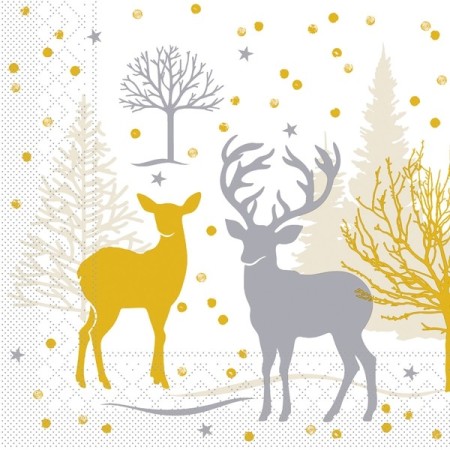 Mank Serviette Tissue 600 Stück 
(6 x 100)