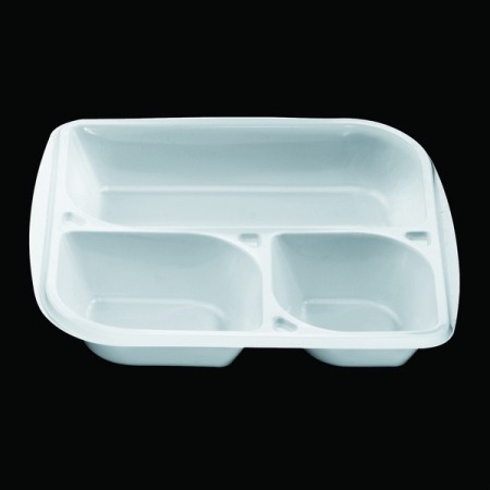 Menuschale, 3-geteilt 200 Stück