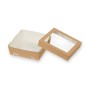 Foodbox quadratisch mit Deckel 200 Stück 
(8 x 25)