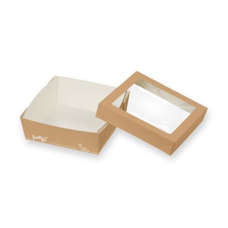 Foodbox quadratisch mit Deckel 200 Stück 
(8 x 25)