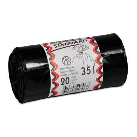 Kehrichtsäcke OKS mit Verschlussband 20 Rollen