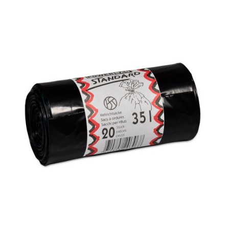 Kehrichtsäcke OKS mit Verschlussband 20 Rollen