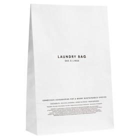 Wäschebeutel aus Papier, weiss 300 Stück