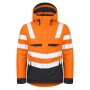 Projob Parka Gefüttert Dicht Orange 1 Stück