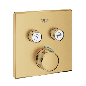 GROHE Grohtherm SmartControl Thermostat Fertigmontageset mit 2 Absperrventilen, eckige Ausführung GROHE Grohtherm SmartControl Thermostat Fertigmontageset mit 2 Absperrventilen, eckige Ausführung