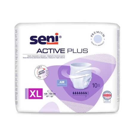 Seni Active Plus X-Large 80 Stück 
(8 x 10)