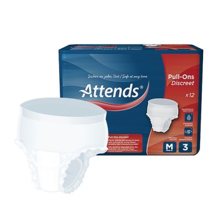 ATTENDS Pull-Ons Discreet 96 Stück 
(8 x 12)