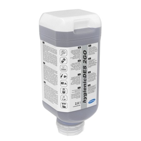 hygienicDES 2GO Flächendesinfektion alkoholbasierend 2 Flaschen