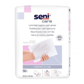 Seni Care Waschhandschuhe 50 Stück