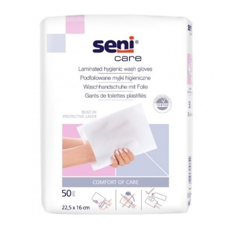 Seni Care Waschhandschuhe 50 Stück