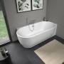 Duravit Luv Badewanne Ecke rechts 185 x 95 cm