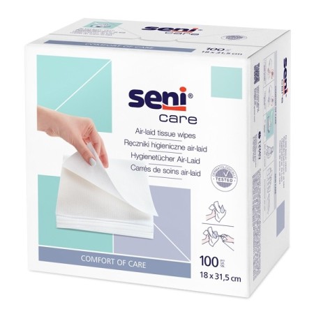 Seni Care Air-Laid Waschtuch 100 Stück