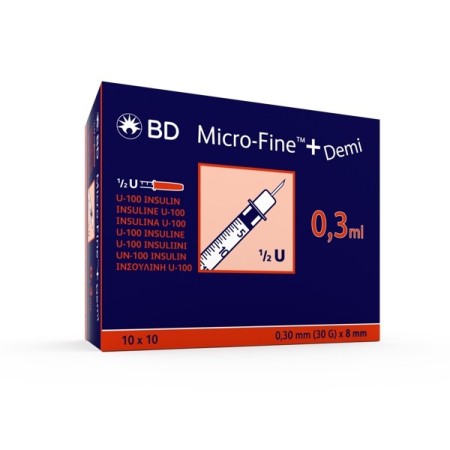 BD Micro-Fine+ U100 100 Stück