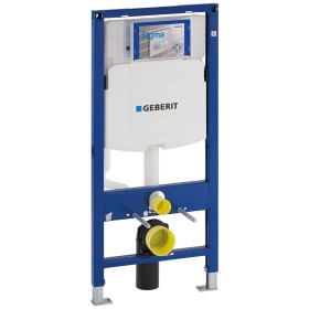 Geberit Duofix Element für Wand-WC, 112 cm, mit Sigma UP-Spülkasten 12 cm, für Betätigung von vorne Geberit Duofix Element für Wand-WC, 112 cm, mit Sigma UP-Spülkasten 12 cm, für Betätigung von vorne