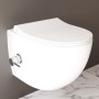 VitrA Aquacare Sento WC-Set mit Bidetfunktion und integrierter Thermostatarmatur, inkl. Sitz