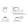 VitrA Aquacare Sento WC-Set mit Bidetfunktion und integrierter Thermostatarmatur, inkl. Sitz