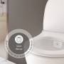 VitrA Aquacare Sento WC-Set mit Bidetfunktion und integrierter Thermostatarmatur, inkl. Sitz