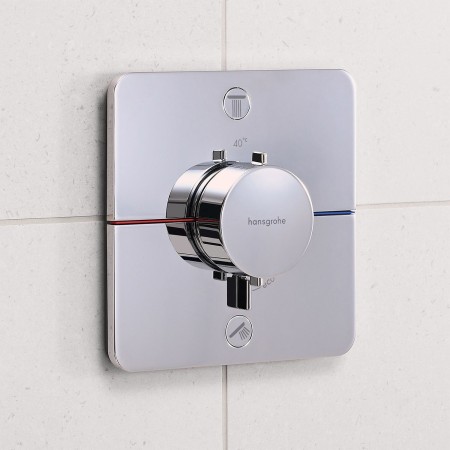 hansgrohe ShowerSelect Comfort Q Thermostat Unterputz für 2 Verbraucher