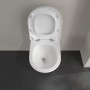 Villeroy & Boch Subway 3.0 Tiefspül-WC spülrandlos, wandhängend, TwistFlush, mit WC-Sitz 8M42S1, Combi-Pack
