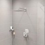 GROHE Precision SmartControl Duschsystem, Thermostat, UP, mit Vitalio Rain Mono 310, eckig