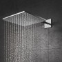 GROHE Rainshower SmartActive 310 Cube Kopfbrauseset mit 2 Strahlarten und Wandanschluss