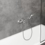 hansgrohe Vernis Blend Brausehalterset Vario mit Duschschlauch 160 cm