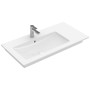 Villeroy & Boch Venticello Schrankwaschtisch Becken links 100 x 50 cm, mit 1 Hahnloch und Überlauf