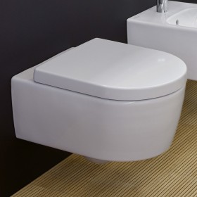 Villeroy & Boch Avento Wand-Tiefspülklosett DirectFlush Combi-Pack Villeroy & Boch Avento Wand-Tiefspülklosett DirectFlush Combi-Pack