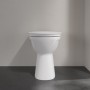 Villeroy & Boch Vicare Flachspül-WC spülrandlos, bodenstehend