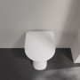 Villeroy & Boch Vicare Flachspül-WC spülrandlos, bodenstehend