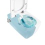 VitrA Aquacare Metropole WC-Set mit Bidetfunktion, mit integrierter Thermostatarmatur, spülrandlos, inkl. Sitz