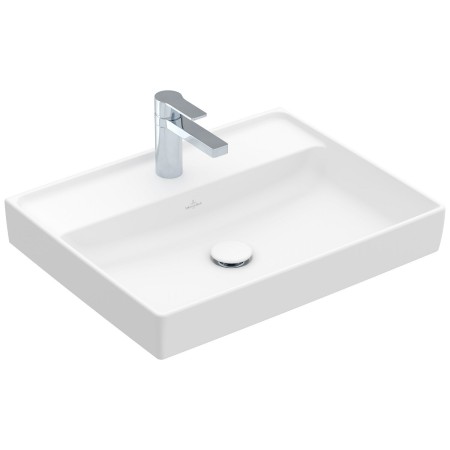 Villeroy & Boch Collaro Schrankwaschtisch 60 cm ohne Überlauf, 1 Hahnloch