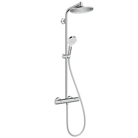 hansgrohe Crometta S 240 1jet Showerpipe EcoSmart hansgrohe Crometta S 240 1jet Showerpipe EcoSmart