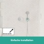 hansgrohe Fixfit S Wandanschluss mit Duschkopfhalterung