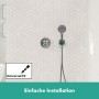 hansgrohe Fixfit S Wandanschluss mit Duschkopfhalterung
