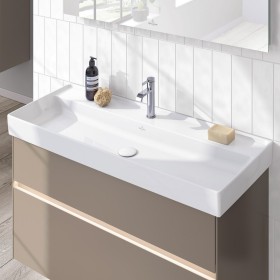 Villeroy & Boch Collaro Schrankwaschtisch 100 cm ohne Überlauf, 1 Hahnloch