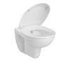 VitrA Options Norm Wand-WC Spin Flush mit Bidetfunktion, ohne Spülrand