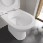 Villeroy & Boch O.novo Stand-Tiefspülklosett Compact für Kombination, spülrandlos