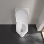 Villeroy & Boch O.novo Stand-Tiefspülklosett Compact für Kombination, spülrandlos