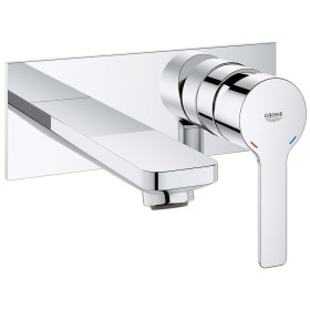 GROHE Lineare Neu 2-Loch-Waschtischbatterie Unterputz, Ausladung 15 cm