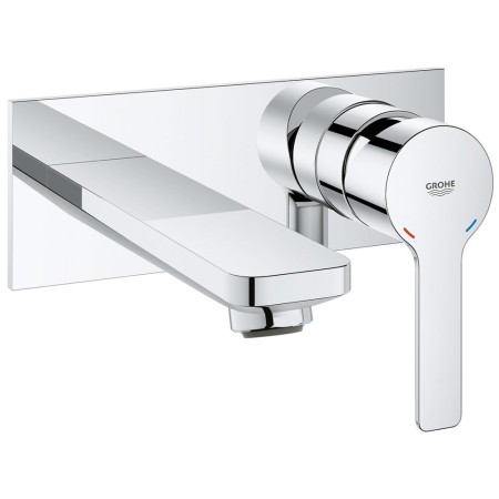 GROHE Lineare Neu 2-Loch-Waschtischbatterie Unterputz, Ausladung 15 cm