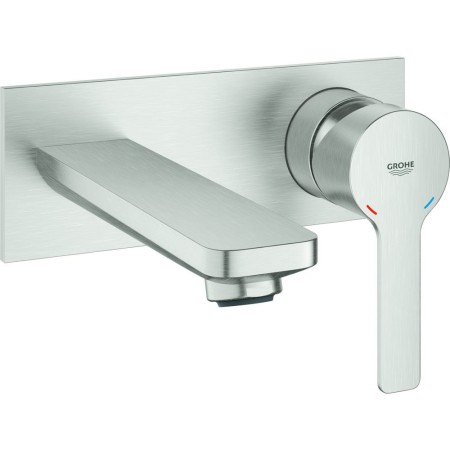GROHE Lineare Neu 2-Loch-Waschtischbatterie Unterputz, Ausladung 15 cm