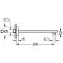 GROHE Rainshower Brausearm