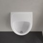 Villeroy & Boch O.novo Absaug-Urinal Compact, ohne Deckel, Zulauf verdeckt