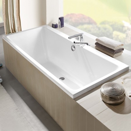 Villeroy & Boch Subway Duo Badewanne 170 x 75 cm mit Profibox 2.0 Eck