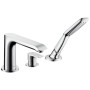 hansgrohe Metris 3-Loch Wannenrand Einhebelmischer