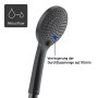 Duravit Brauseset 90 cm mit Handbrause 3jet 11 cm MinusFlow