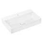 hansgrohe Xevolos E Waschtisch 80 x 48 cm mit Hahnloch ohne Überlauf