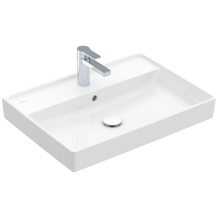 Villeroy & Boch Collaro Schrankwaschtisch 65 cm mit Überlauf, 1 Hahnloch