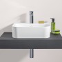 Villeroy & Boch Finion Handwaschbecken 43 x 39 cm mit Hahnloch, ohne Überlauf und Unterseite geschliffen